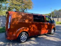 Used Ford Transit Custom Limited 130 HP (95 kW) 2020 Orange Van