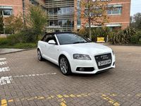 Used Audi A3 Cabriolet S-Line 105 HP (77 kW) 2009 White Cabriolet
