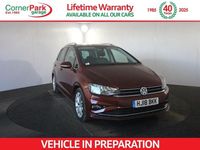 Used VW Golf Sportsvan GT 150 HP (110 kW) 2018 Red MPV