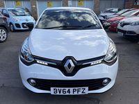 Used Renault Clio IV Dynamique 2014 White Hatchback