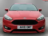 Used Ford Focus ST-Line 140 HP (102 kW) 2017 Red Hatchback