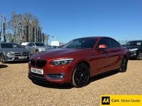 Used BMW 220 Sport Line 184 HP (135 kW) 2018 Orange Coupe