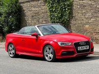 Used Audi A3 Cabriolet S-Line 150 HP (110 kW) 2014 Red Cabriolet