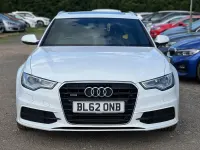 Used Audi A6 S-Line 2013 White Estate