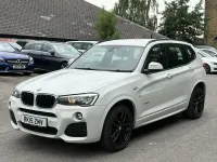 Used BMW X3 M Sport 190 HP (139 kW) 2015 White SUV