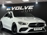 Used Mercedes CLA35 AMG Premium Plus 2021 White Coupe