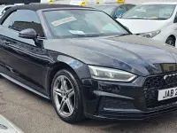 Used Audi A5 Cabriolet S-Line 2017 Black Cabriolet