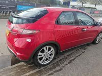 Used Honda Civic EX 140 HP (102 kW) 2009 Red Hatchback