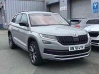 Used Skoda Kodiaq SportLine 150 HP (110 kW) 2020 Grey SUV