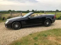 Used Mercedes SL55 AMG AMG 517 HP (380 kW) 2007 Black Cabriolet