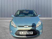 Used Ford Fiesta Zetec 82 HP (60 kW) 2009 Blue Hatchback