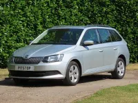Used Skoda Fabia SE 2018 Silver Estate