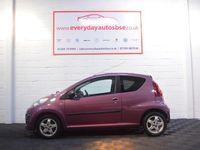 Used Peugeot 107 Allure 68 HP (50 kW) 2012 Purple Hatchback