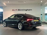 Used Audi A5 S-Line 2018 Black Hatchback