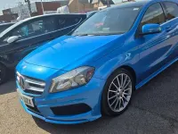 Used Mercedes A200 AMG 2014 Blue Hatchback
