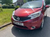 Used Nissan Note Acenta Premium 98 HP (72 kW) 2014 Red Hatchback