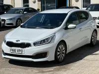 Used Kia Ceed 2016 White Hatchback