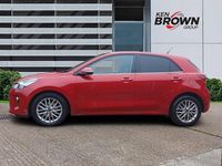 Used Kia Rio 2017 Red Hatchback