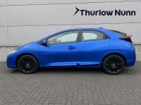Used Honda Civic S 100 HP (73 kW) 2016 Blue Hatchback