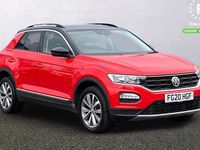 Usado VW T-Roc Design 116 HP (85 kW) 2020 Vermelho SUV