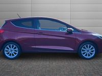 Usado Ford Fiesta Titanium 100 HP (73 kW) 2018 Vermelho Citadino