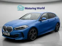 Used BMW 118 M Sport 136 HP (100 kW) 2021 Blue Hatchback