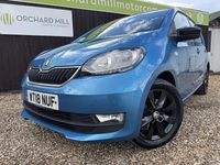 Used Skoda Citigo Colour Edition 60 HP (44 kW) 2018 Blue Hatchback
