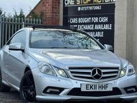 Used Mercedes E220 2011 Silver Coupe
