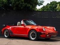 Used Porsche 911 Turbo Cabriolet 300 HP (220 kW) 1989 Red Cabriolet