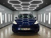 Used Tesla Model Y Long Range AWD 378 kW (514 HP) 2022 Blue SUV