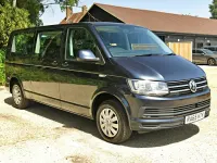 Used VW T5 SE 150 HP (110 kW) 2015 Blue Van