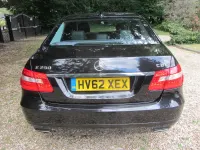 Used Mercedes E250 SE 2012 Black Sedan