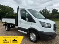 Used Ford Transit 130 HP (95 kW) 2018 White Cabriolet