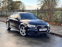 Used Audi A3 Sportback S-Line 110 HP (80 kW) 2016 Black Hatchback