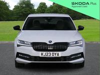 Used Skoda Superb SportlinePlus 160 HP (117 kW) 2023 White Hatchback