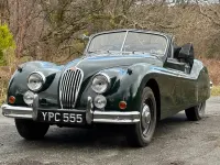 Used Jaguar XK 1955 Green Coupe