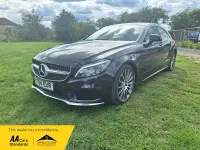Used Mercedes CLS350 AMG Line Premium 2015 Black Coupe