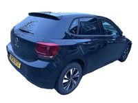 Used VW Polo Match 95 HP (69 kW) 2021 Black Hatchback