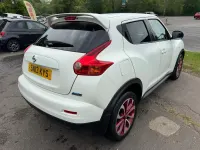 Used Nissan Juke Acenta Premium 110 HP (80 kW) 2013 White SUV