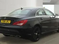 Used Mercedes CLA180 122 HP (89 kW) 2016 Black Coupe