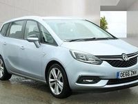 Used Vauxhall Zafira SRi 140 HP (102 kW) 2017 Silver MPV