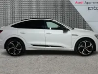 Used Audi e-tron Sportback Black Edition 300 kW (408 HP) 2023 White SUV
