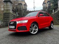 Used Audi Q3 S-line plus 184 HP (135 kW) 2016 Red SUV