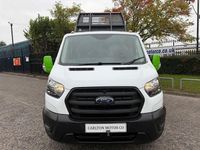 Used Ford Transit 130 HP (95 kW) 2021 White Cabriolet