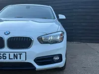 Used BMW 118 Sport Line 150 HP (110 kW) 2016 White Hatchback