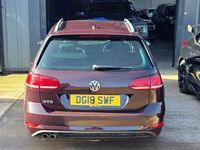 Used VW Golf VII GTD 184 HP (135 kW) 2018 Black Estate