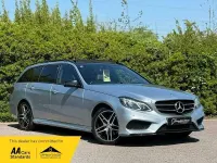 Begagnad Mercedes E220 Premium 2015 Silver Kombi