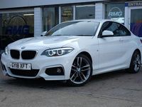Used BMW 218 M Sport 150 HP (110 kW) 2018 White Coupe