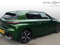 Used Peugeot 308 GT 129 HP (94 kW) 2022 Green Hatchback