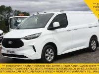 Used Ford Transit Custom Limited 136 HP (100 kW) 2024 White Van